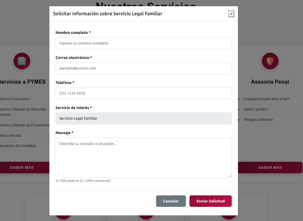 Plantilla para Abogados