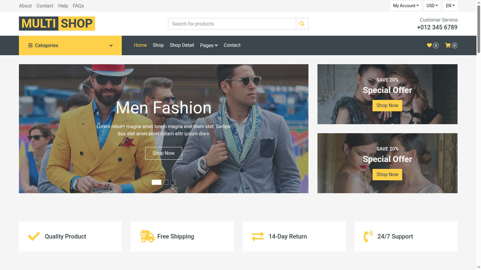 Plantilla para Catálogo