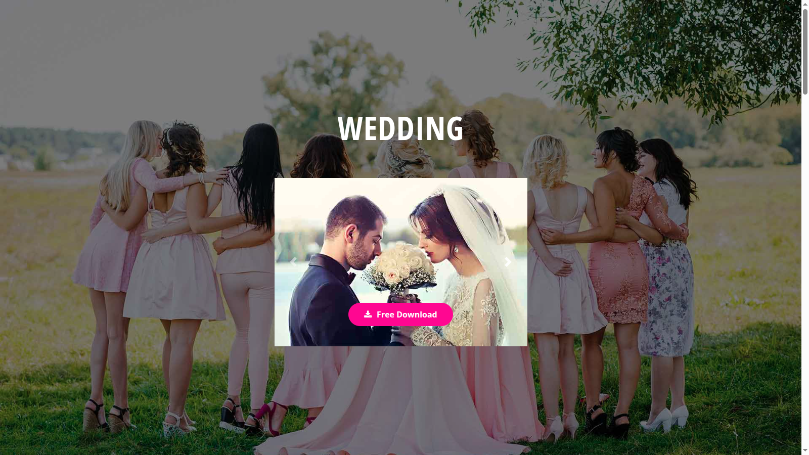 Plantilla para Bodas